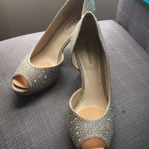 Kelly & Katie Rhinestone Heels